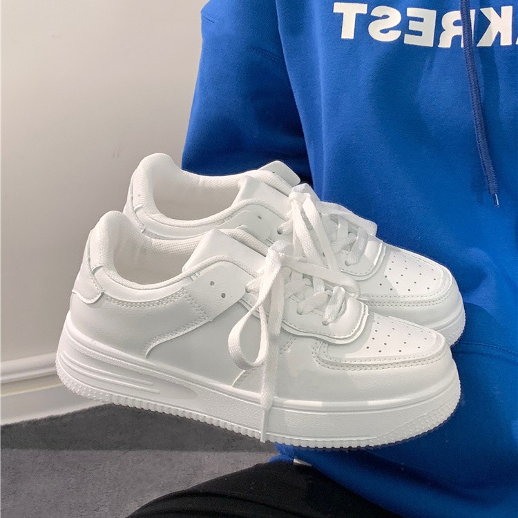 Women's Platform White Sneaker - Vans Shoes Old Skool ulasan dan harga