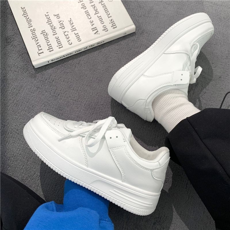 Women's Platform White Sneaker - Vans Shoes Old Skool ulasan dan harga