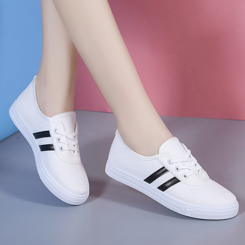 Women's classic round toe whit - Vans Shoes Old Skool ulasan dan harga