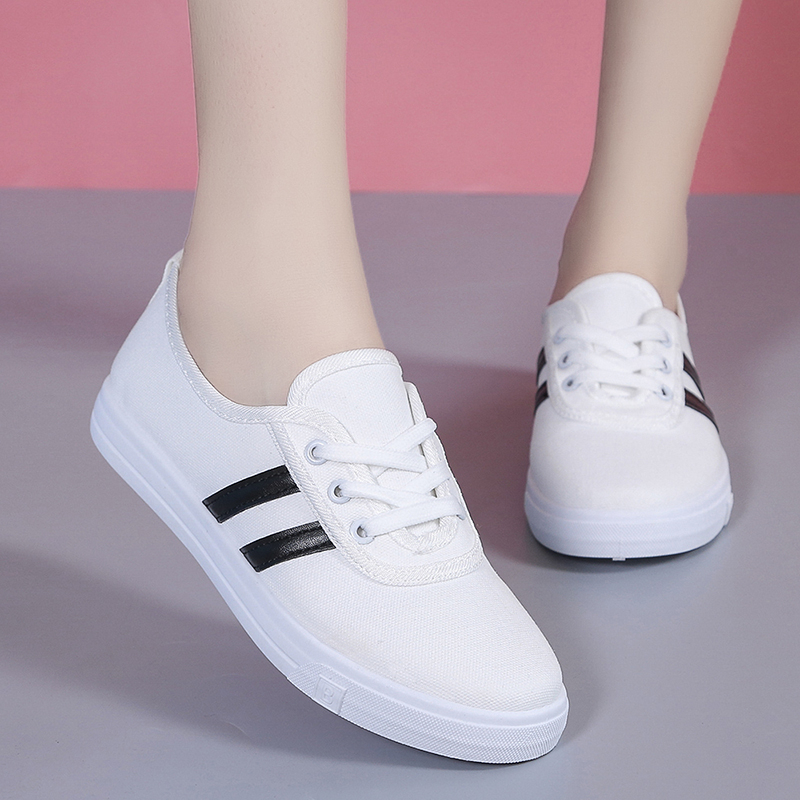 Women's classic round toe whit - Vans Shoes Old Skool ulasan dan harga