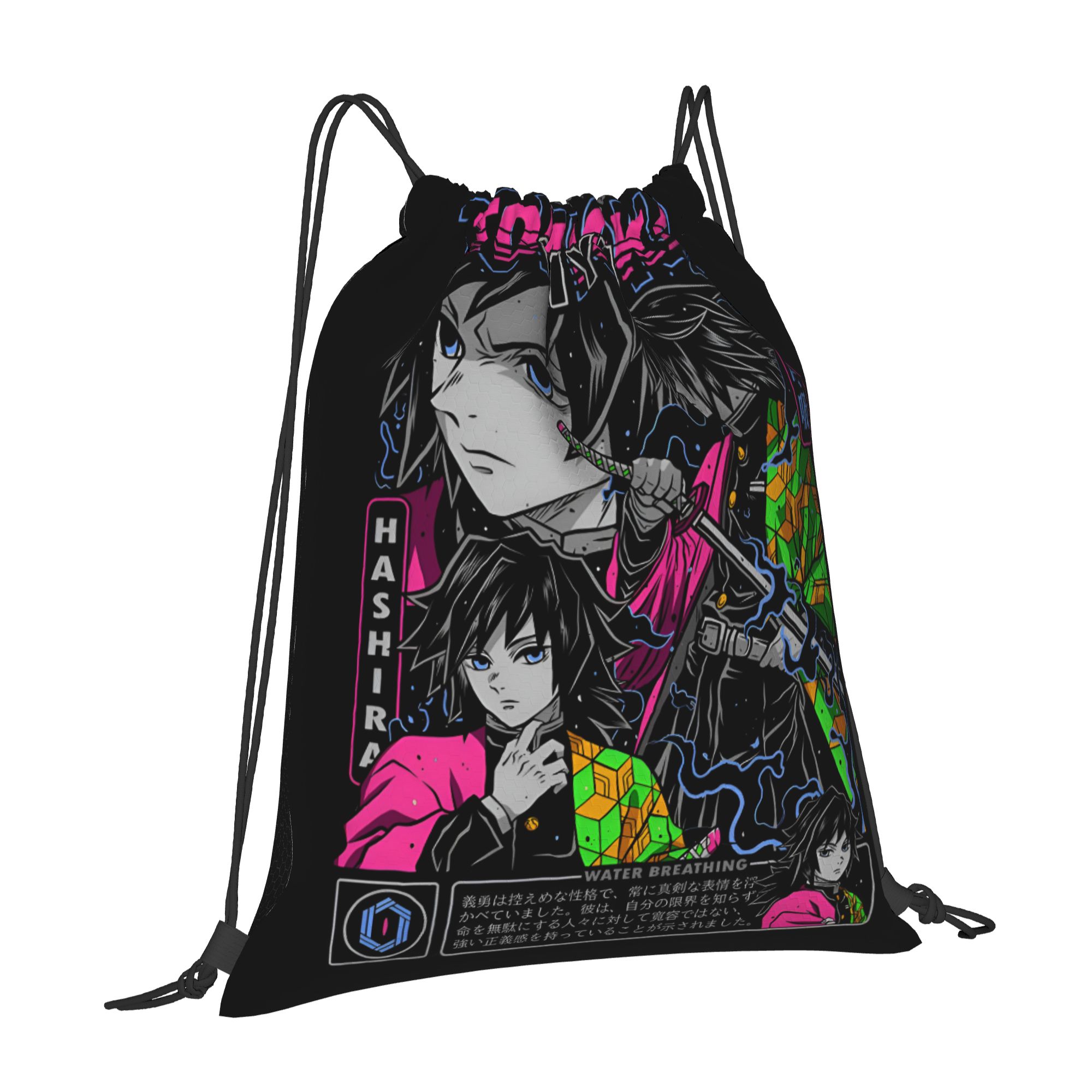 Custom Demon Slayers Drawstrin - Drawstring Gym Bag ulasan dan harga